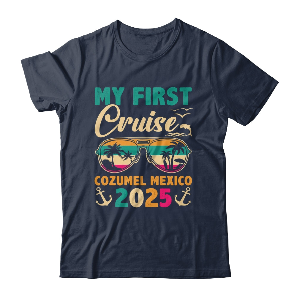 My First Cruise Cozumel Mexico 2025 Family Vacation Travel Shirt & Tank Top | teecentury