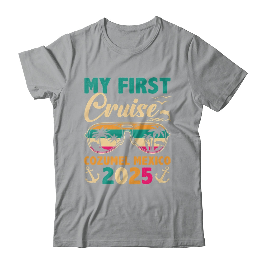 My First Cruise Cozumel Mexico 2025 Family Vacation Travel Shirt & Tank Top | teecentury