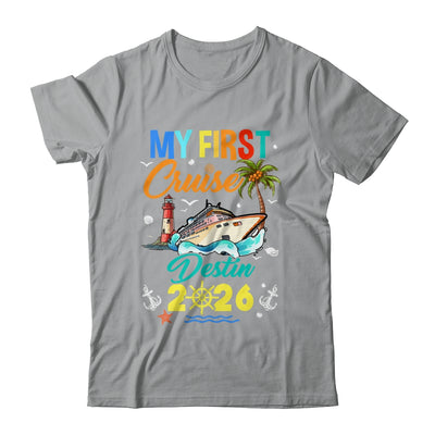 My First Cruise Destin 2026 Family Matching Vacation Group Shirt & Tank Top | teecentury