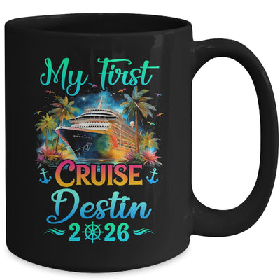My First Cruise Destin 2026 Family Trip Cruisin Together Mug | teecentury