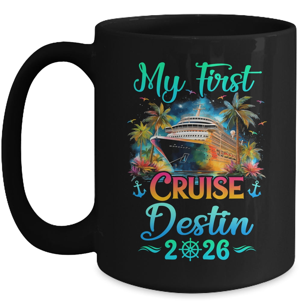 My First Cruise Destin 2026 Family Trip Cruisin Together Mug | teecentury