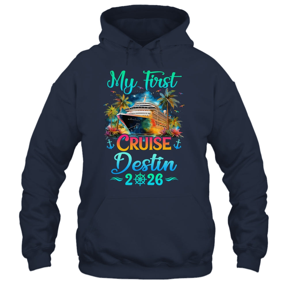 My First Cruise Destin 2026 Family Trip Cruisin Together Shirt & Tank Top | teecentury