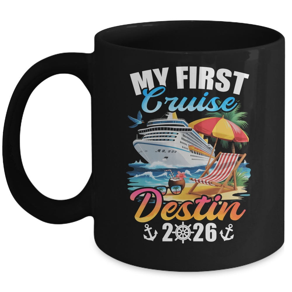 My First Cruise Destin 2026 Family Vacation Trip Matching Mug | teecentury