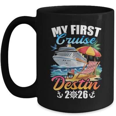 My First Cruise Destin 2026 Family Vacation Trip Matching Mug | teecentury
