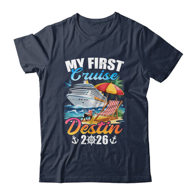 My First Cruise Destin 2026 Family Vacation Trip Matching Shirt & Tank Top | teecentury