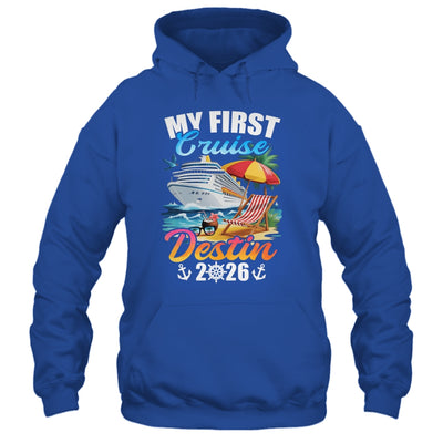 My First Cruise Destin 2026 Family Vacation Trip Matching Shirt & Tank Top | teecentury
