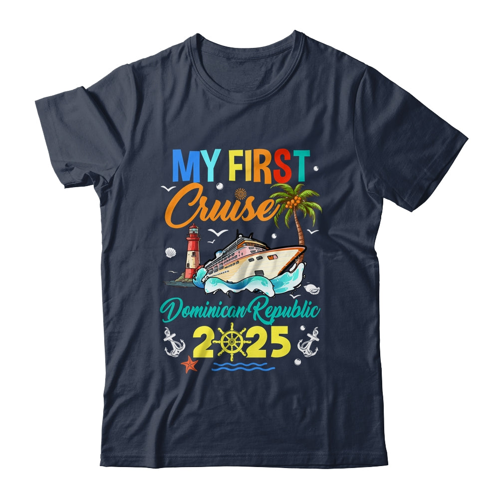My First Cruise Dominican Republic 2025 Family Matching Vacation Group Shirt & Tank Top | teecentury