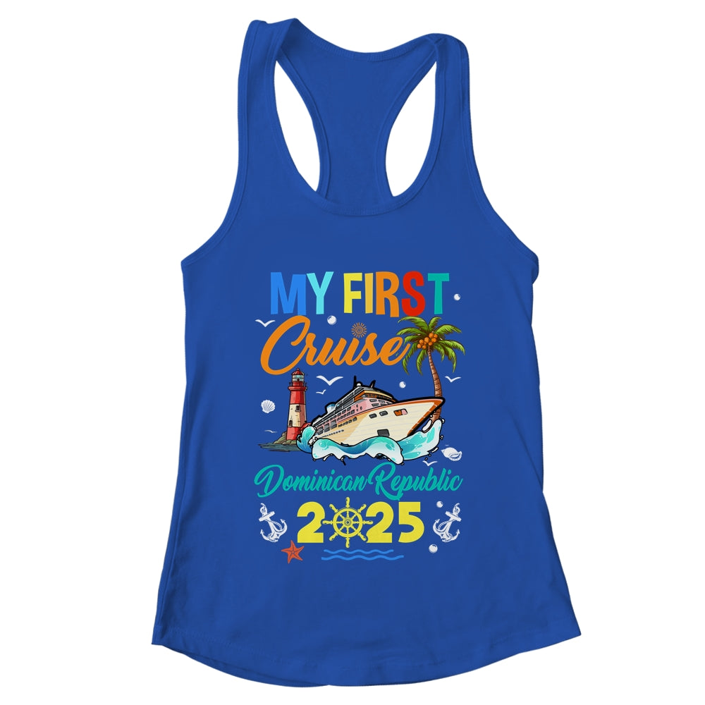 My First Cruise Dominican Republic 2025 Family Matching Vacation Group Shirt & Tank Top | teecentury