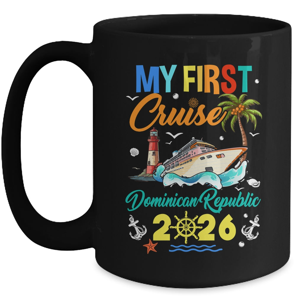 My First Cruise Dominican Republic 2026 Family Matching Vacation Group Mug | teecentury