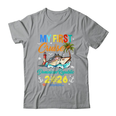 My First Cruise Dominican Republic 2026 Family Matching Vacation Group Shirt & Tank Top | teecentury
