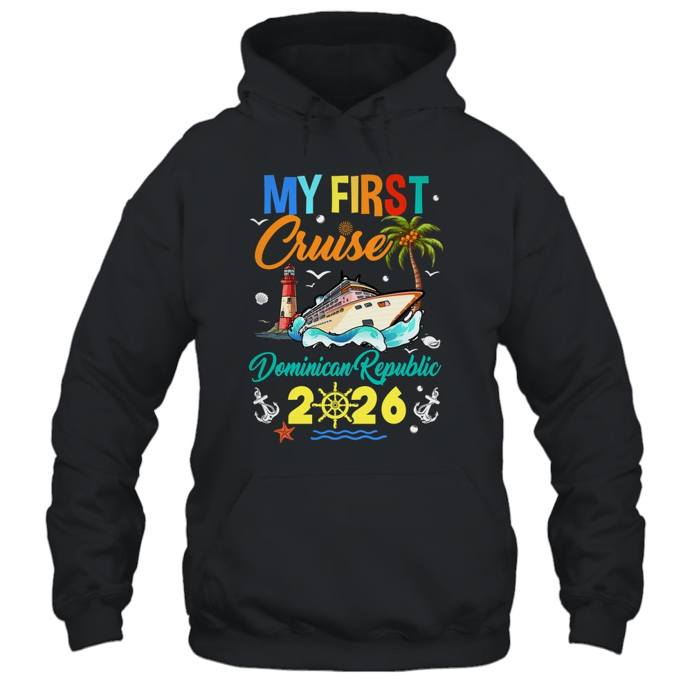 My First Cruise Dominican Republic 2026 Family Matching Vacation Group Shirt & Tank Top | teecentury