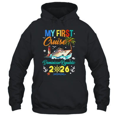 My First Cruise Dominican Republic 2026 Family Matching Vacation Group Shirt & Tank Top | teecentury