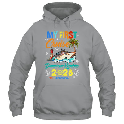 My First Cruise Dominican Republic 2026 Family Matching Vacation Group Shirt & Tank Top | teecentury