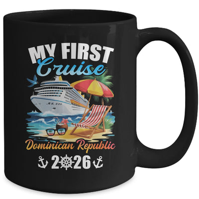 My First Cruise Dominican Republic 2026 Family Vacation Trip Matching Mug | teecentury