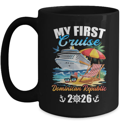 My First Cruise Dominican Republic 2026 Family Vacation Trip Matching Mug | teecentury