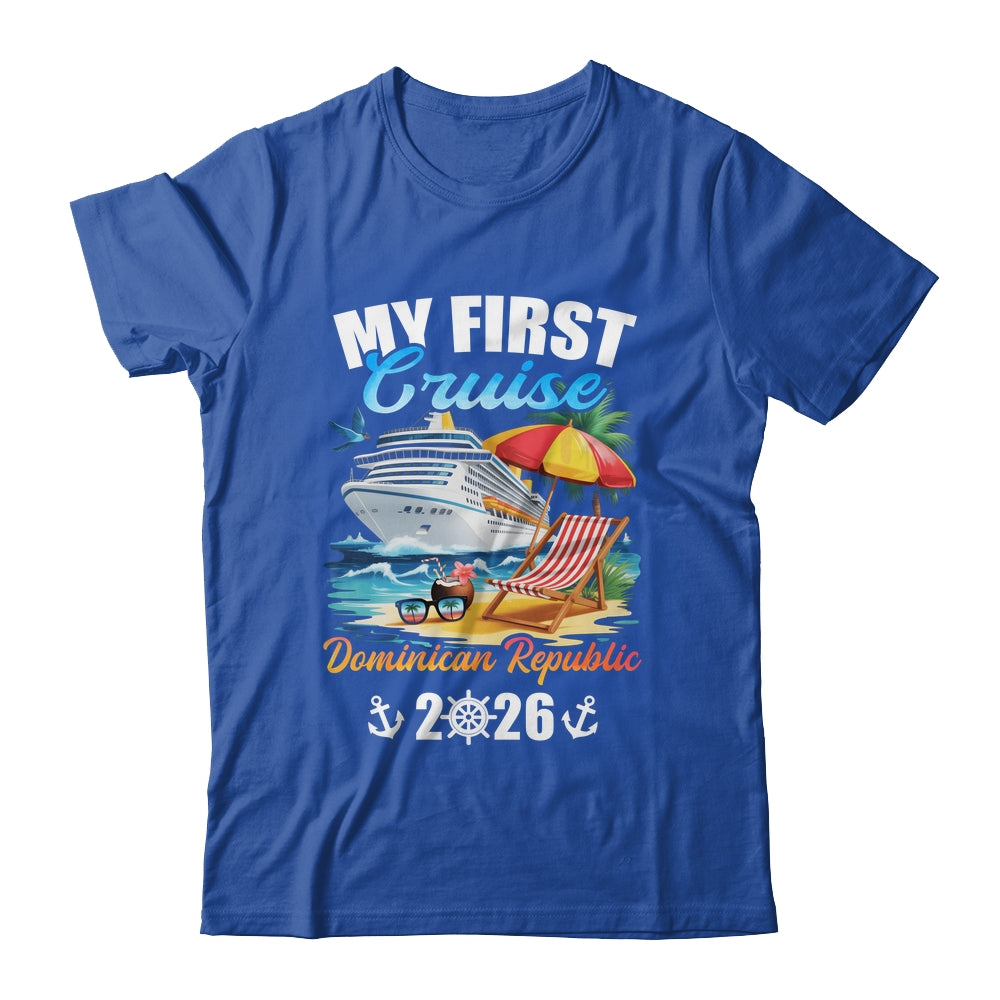 My First Cruise Dominican Republic 2026 Family Vacation Trip Matching Shirt & Tank Top | teecentury