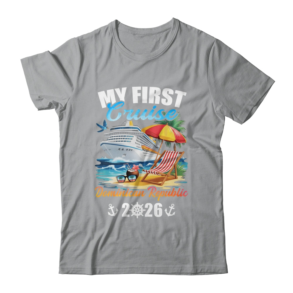 My First Cruise Dominican Republic 2026 Family Vacation Trip Matching Shirt & Tank Top | teecentury