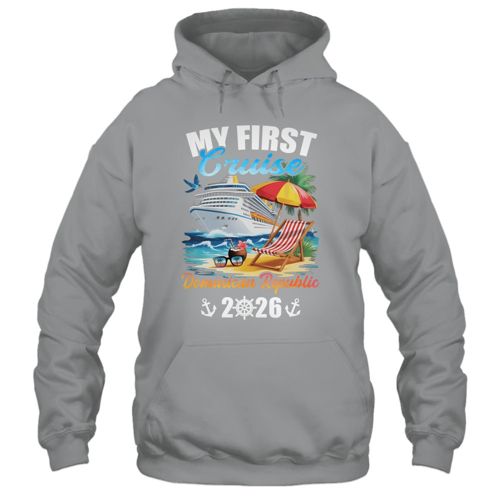My First Cruise Dominican Republic 2026 Family Vacation Trip Matching Shirt & Tank Top | teecentury