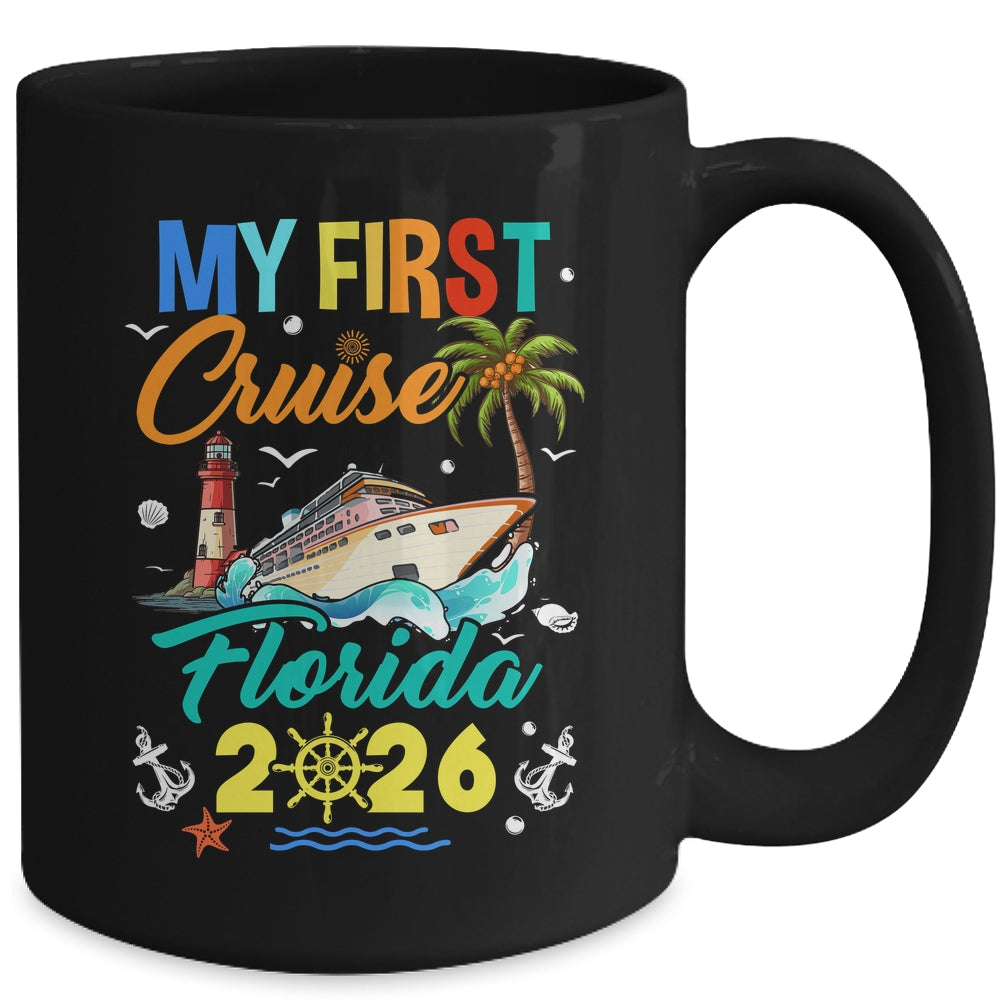 My First Cruise Florida 2026 Family Matching Vacation Group Mug | teecentury