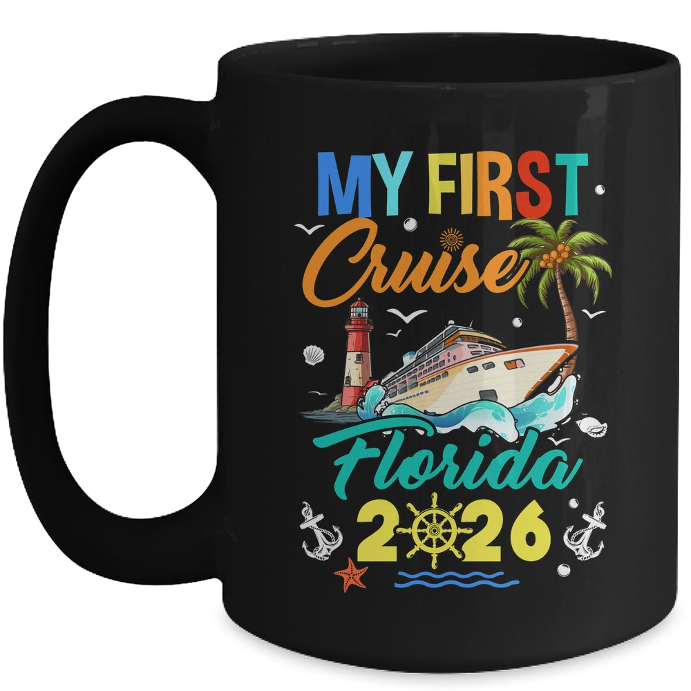 My First Cruise Florida 2026 Family Matching Vacation Group Mug | teecentury