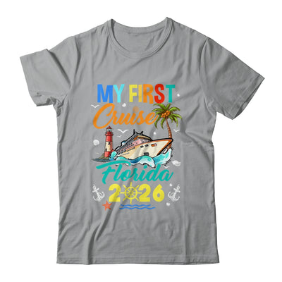 My First Cruise Florida 2026 Family Matching Vacation Group Shirt & Tank Top | teecentury