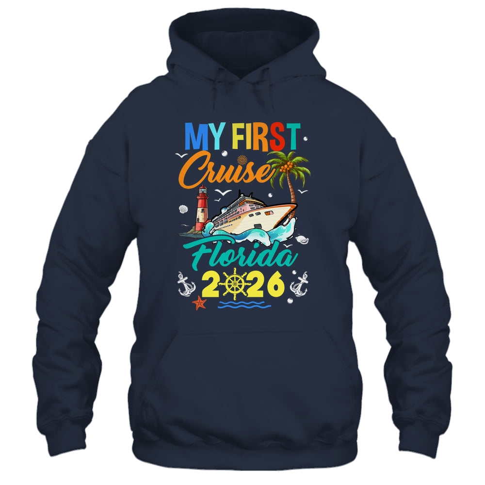 My First Cruise Florida 2026 Family Matching Vacation Group Shirt & Tank Top | teecentury