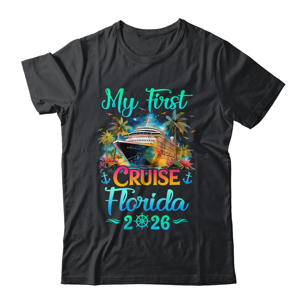 My First Cruise Florida 2026 Family Trip Cruisin Together Shirt & Tank Top | teecentury