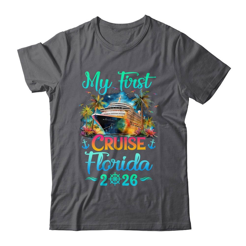 My First Cruise Florida 2026 Family Trip Cruisin Together Shirt & Tank Top | teecentury