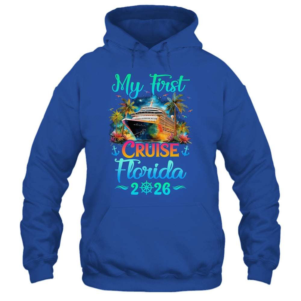 My First Cruise Florida 2026 Family Trip Cruisin Together Shirt & Tank Top | teecentury