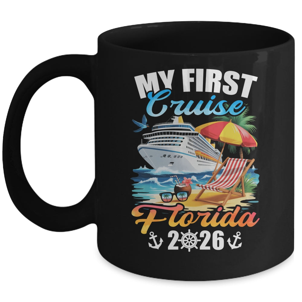 My First Cruise Florida 2026 Family Vacation Trip Matching Mug | teecentury