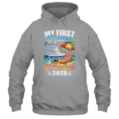 My First Cruise Florida 2026 Family Vacation Trip Matching Shirt & Tank Top | teecentury