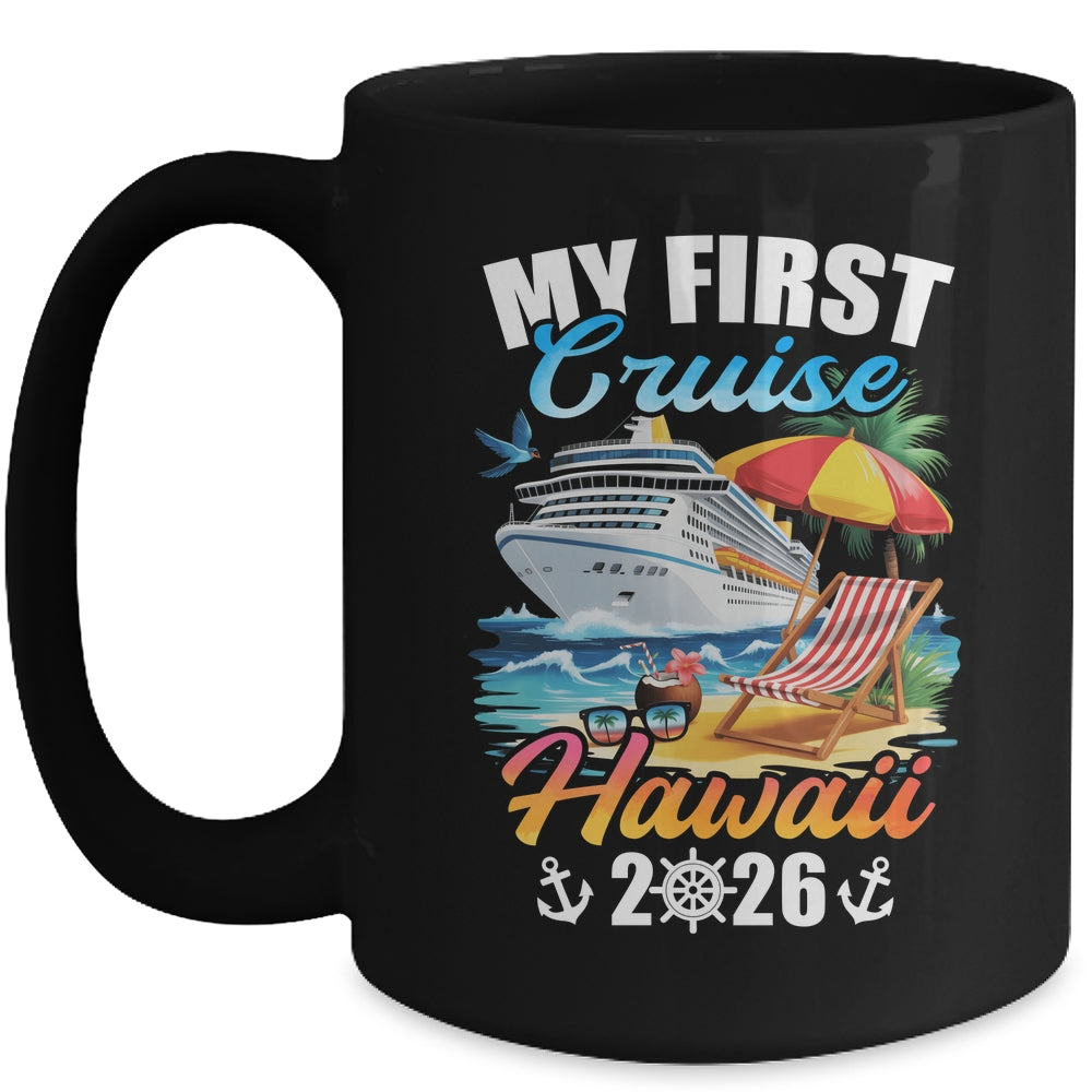 My First Cruise Hawaii 2026 Family Vacation Trip Matching Mug | teecentury