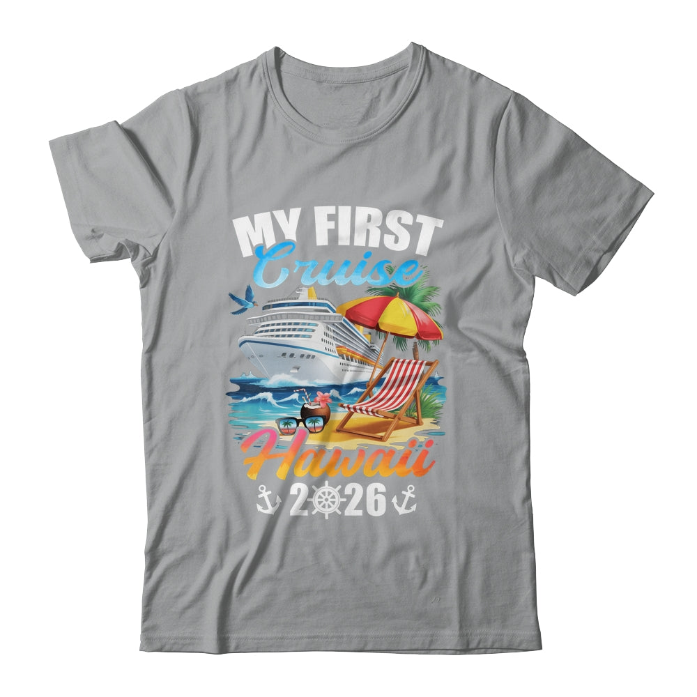 My First Cruise Hawaii 2026 Family Vacation Trip Matching Shirt & Tank Top | teecentury