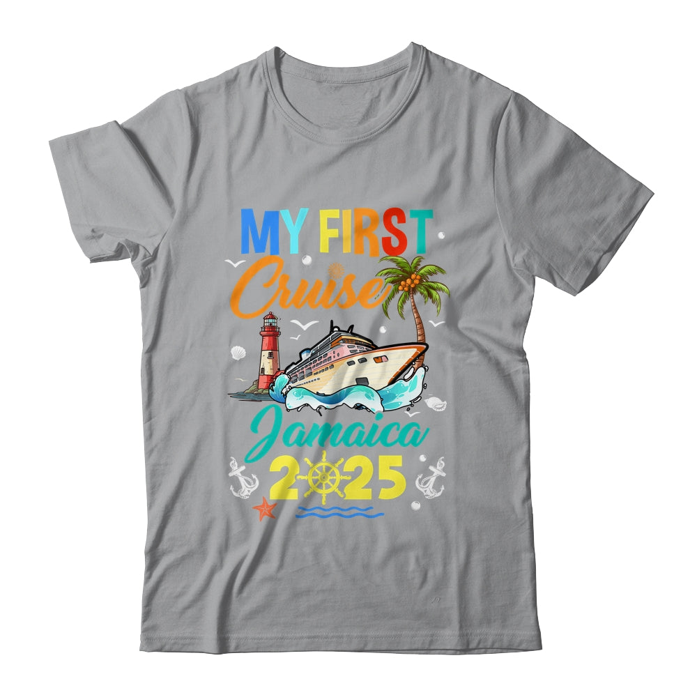 My First Cruise Jamaica 2025 Family Matching Vacation Group Shirt & Tank Top | teecentury