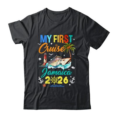 My First Cruise Jamaica 2026 Family Matching Vacation Group Shirt & Tank Top | teecentury