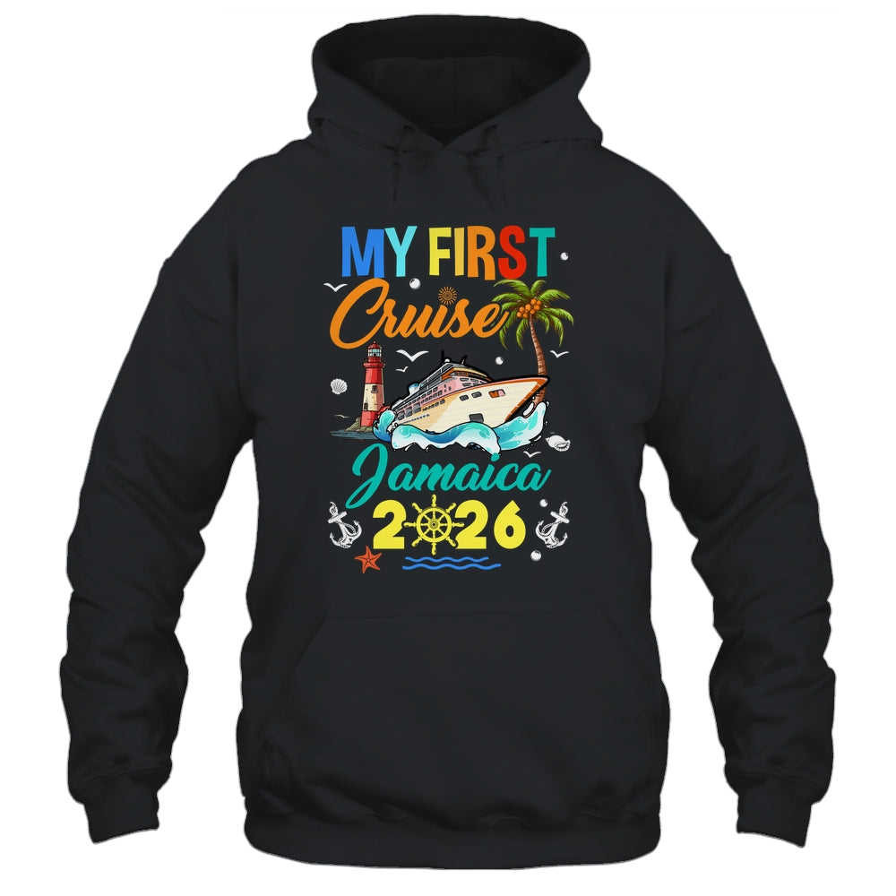 My First Cruise Jamaica 2026 Family Matching Vacation Group Shirt & Tank Top | teecentury