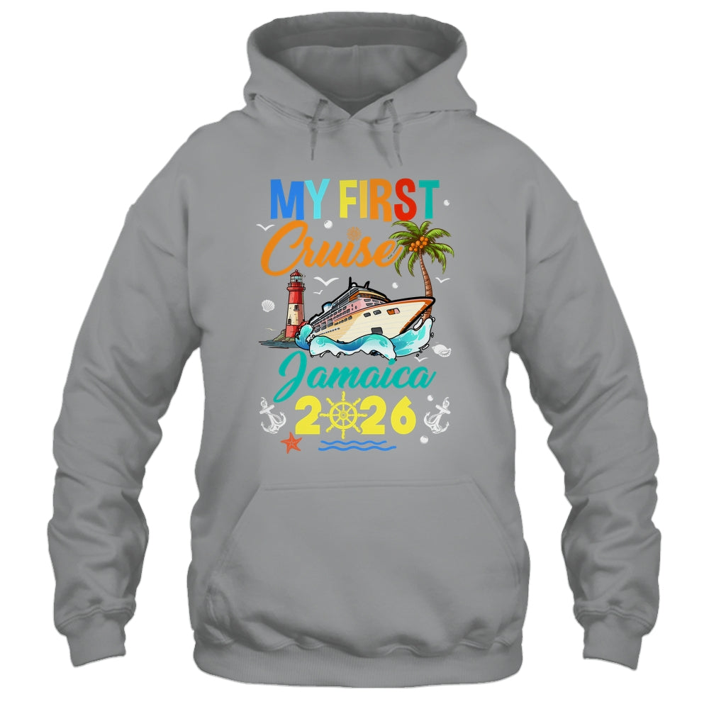 My First Cruise Jamaica 2026 Family Matching Vacation Group Shirt & Tank Top | teecentury