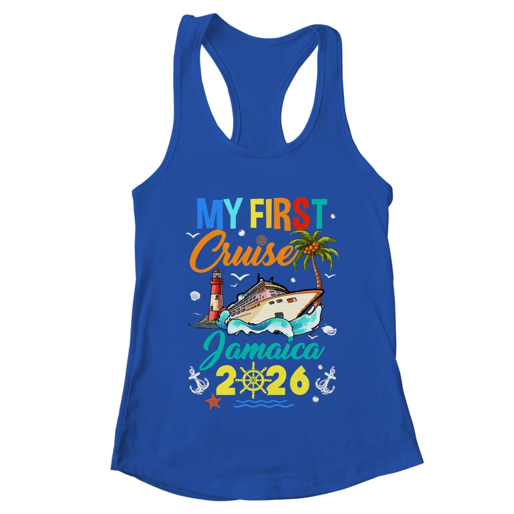 My First Cruise Jamaica 2026 Family Matching Vacation Group Shirt & Tank Top | teecentury