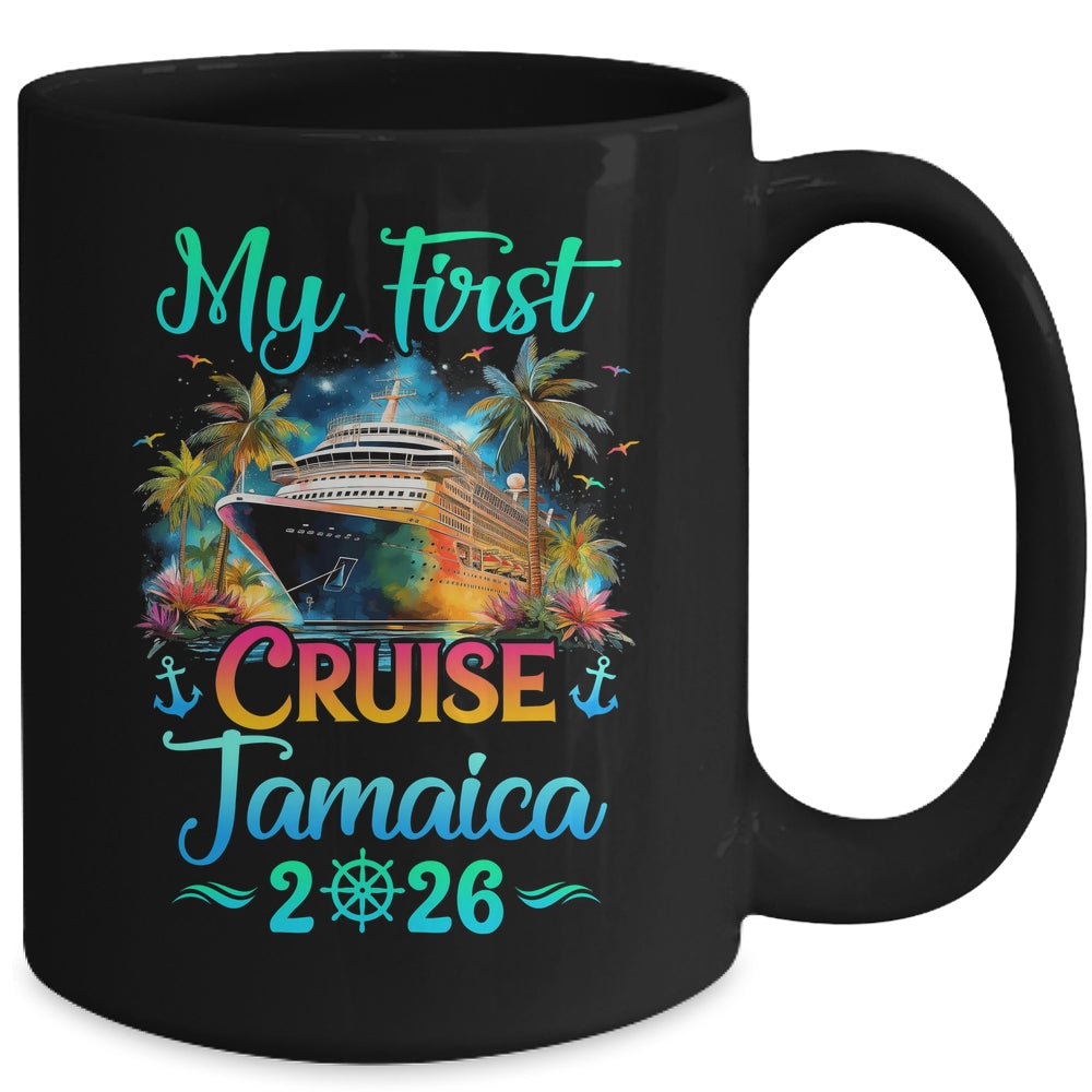My First Cruise Jamaica 2026 Family Trip Cruisin Together Mug | teecentury