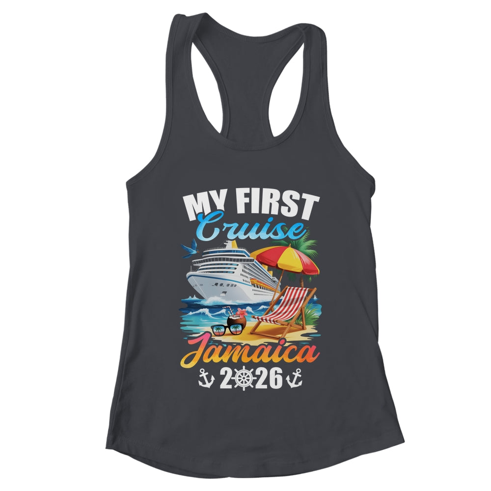My First Cruise Jamaica 2026 Family Vacation Trip Matching Shirt & Tank Top | teecentury