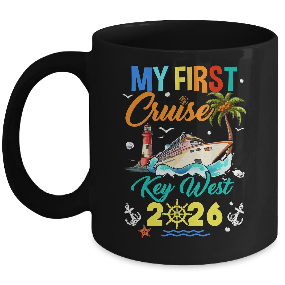 My First Cruise Key West 2026 Family Matching Vacation Group Mug | teecentury