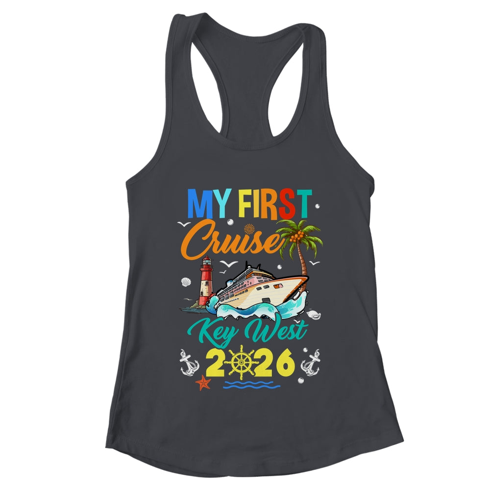 My First Cruise Key West 2026 Family Matching Vacation Group Shirt & Tank Top | teecentury