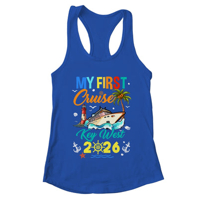 My First Cruise Key West 2026 Family Matching Vacation Group Shirt & Tank Top | teecentury