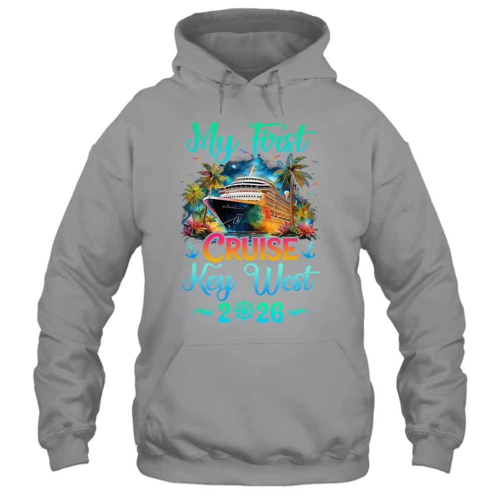 My First Cruise Key West 2026 Family Trip Cruisin Together Shirt & Tank Top | teecentury