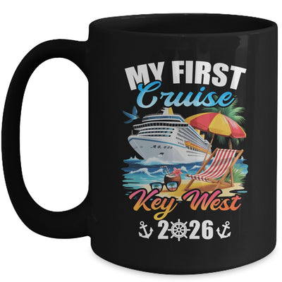 My First Cruise Key West 2026 Family Vacation Trip Matching Mug | teecentury