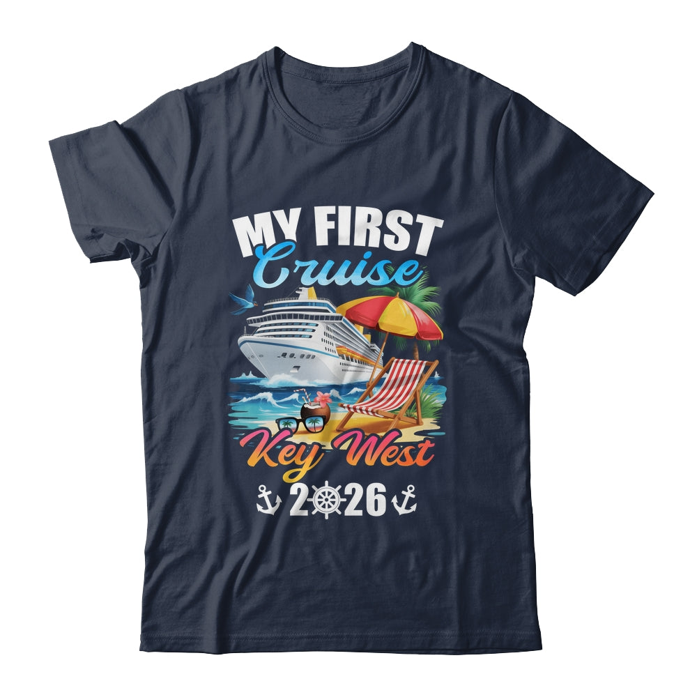 My First Cruise Key West 2026 Family Vacation Trip Matching Shirt & Tank Top | teecentury
