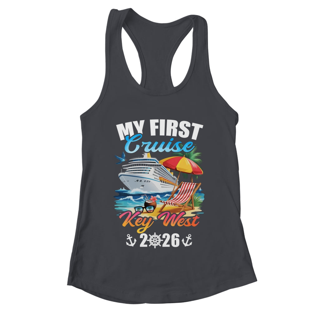 My First Cruise Key West 2026 Family Vacation Trip Matching Shirt & Tank Top | teecentury