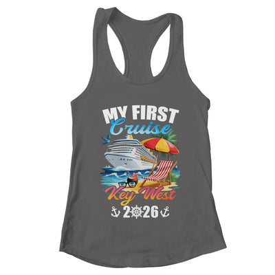 My First Cruise Key West 2026 Family Vacation Trip Matching Shirt & Tank Top | teecentury