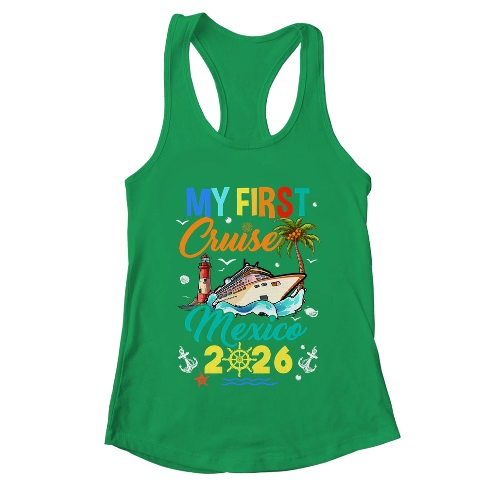 My First Cruise Mexico 2026 Family Matching Vacation Group Shirt & Tank Top | teecentury