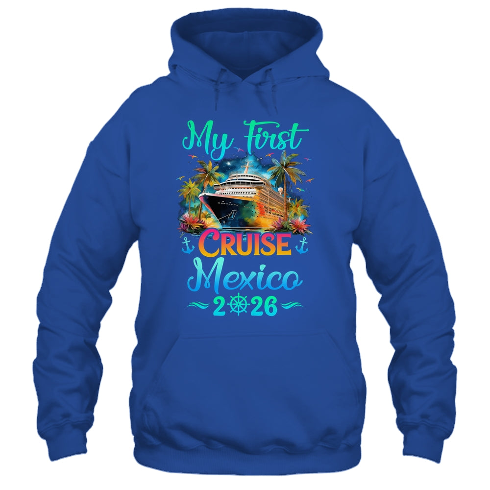 My First Cruise Mexico 2026 Family Trip Cruisin Together Shirt & Tank Top | teecentury